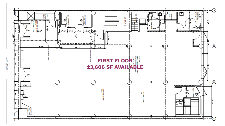 950 S Broadway, Los Angeles, CA for lease Floor Plan- Image 1 of 2