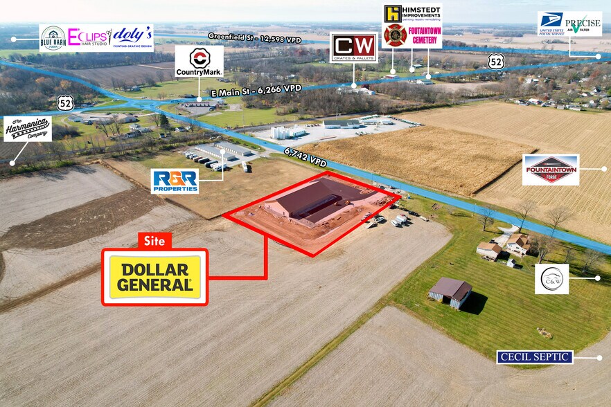 Fountaintown, IN 46130 Dollar General