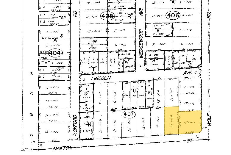 570-586 E Oakton St, Des Plaines, IL for lease - Plat Map - Image 2 of 6