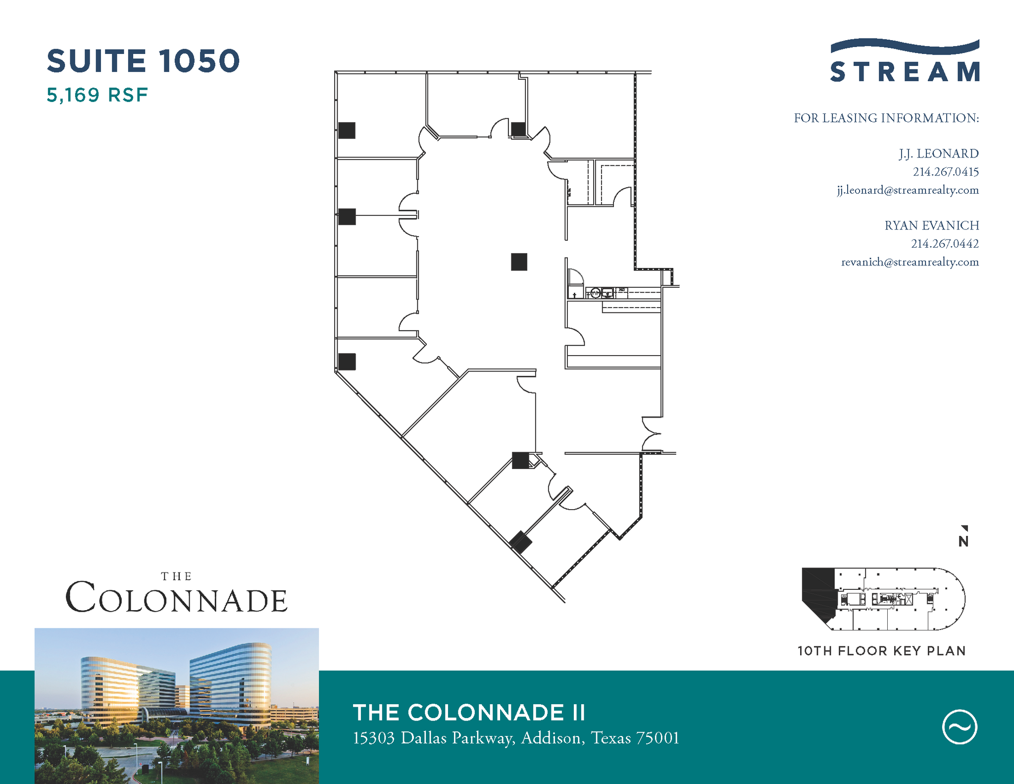 15301 N Dallas Pky, Addison, TX for lease Floor Plan- Image 1 of 1