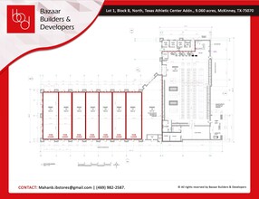 6751 Wellness Way, McKinney, TX for lease Floor Plan- Image 1 of 1