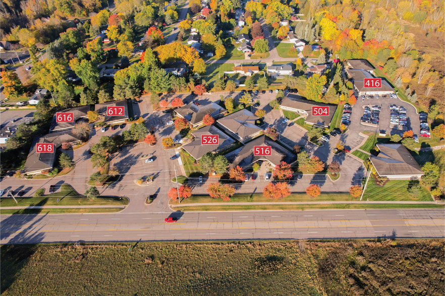 616 S Creyts Rd, Lansing, MI for lease - Aerial - Image 3 of 4