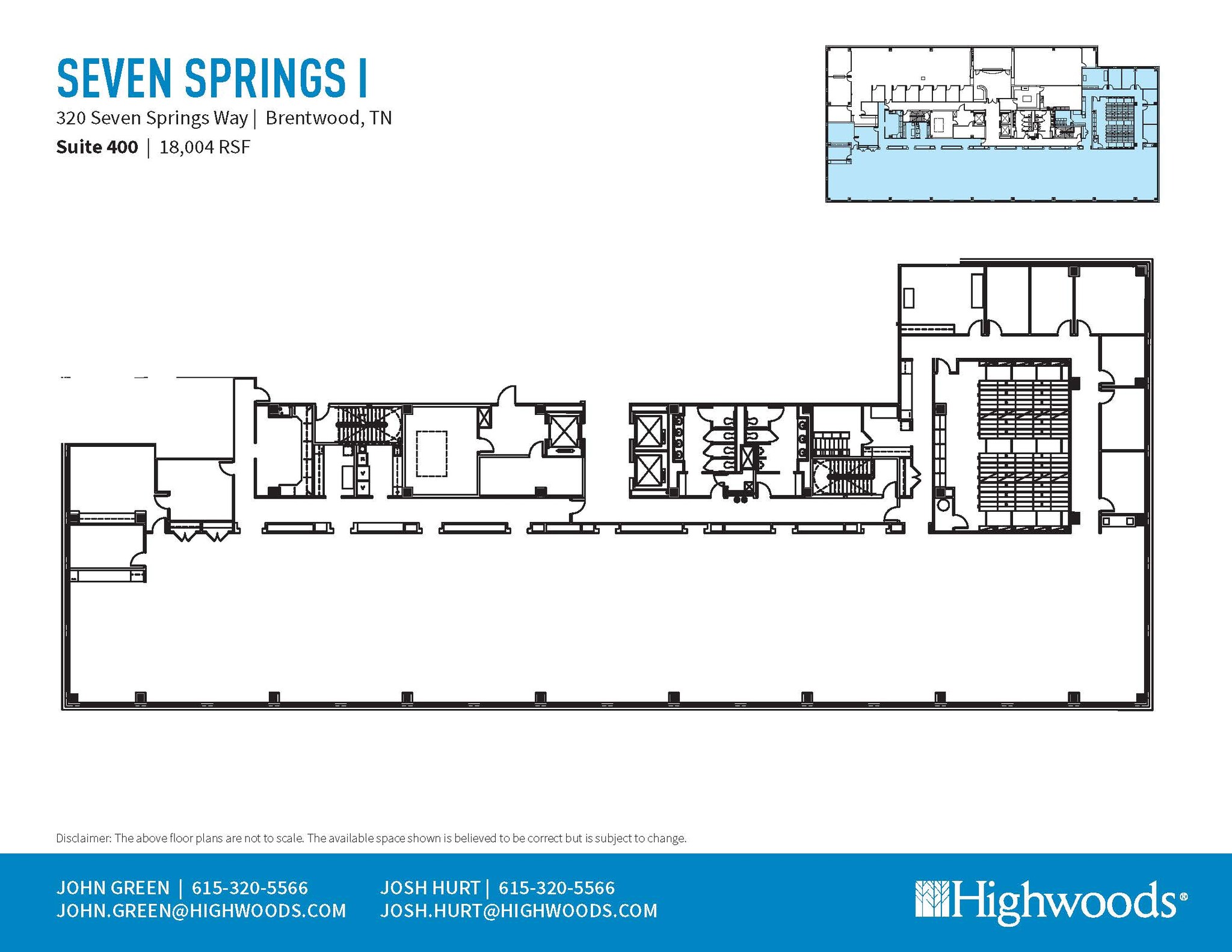 320 Seven Springs Way, Brentwood, TN for lease Floor Plan- Image 1 of 1