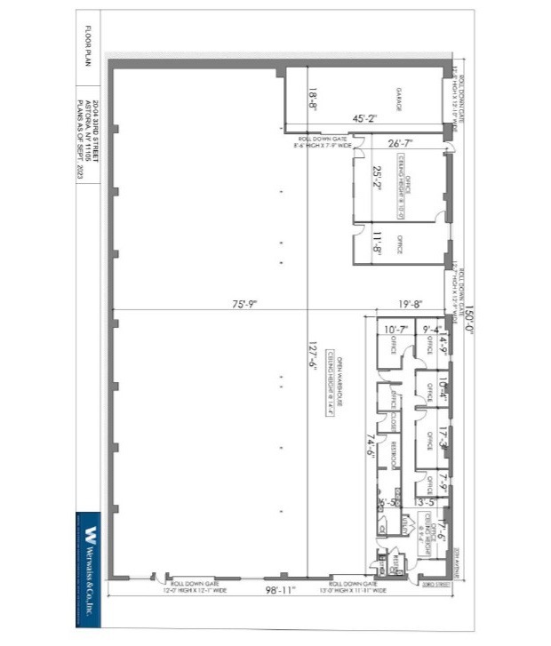 31-32 20th Ave, Astoria, NY for lease Floor Plan- Image 1 of 5