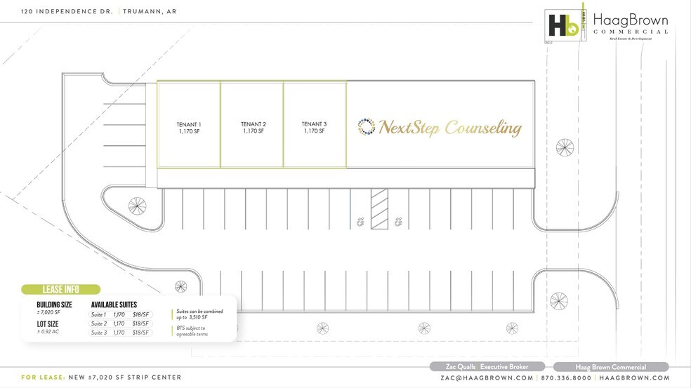 120 Independence Dr., Trumann, AR for lease - Site Plan - Image 3 of 5