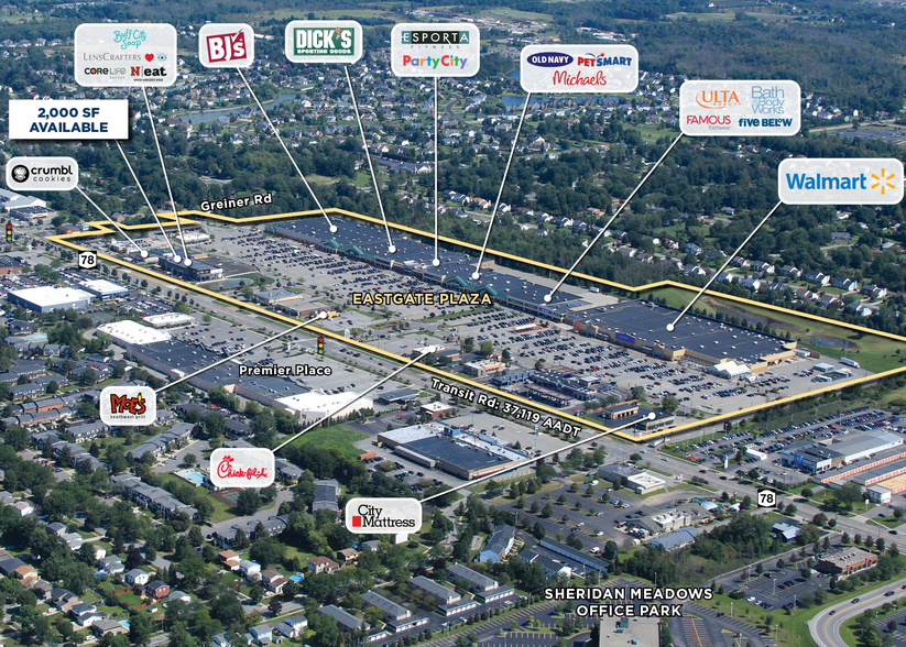 4927-5183 Transit Rd, Clarence, NY for lease - Aerial - Image 2 of 10