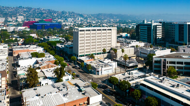 116-120 N Robertson Blvd, West Hollywood, CA - aerial  map view