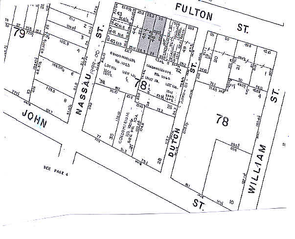 120 Fulton St, New York, NY for lease - Plat Map - Image 2 of 18