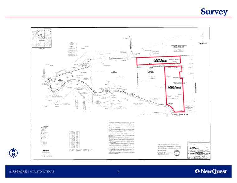 Highway 6 & W Little York, Houston, TX for lease - Plat Map - Image 3 of 3