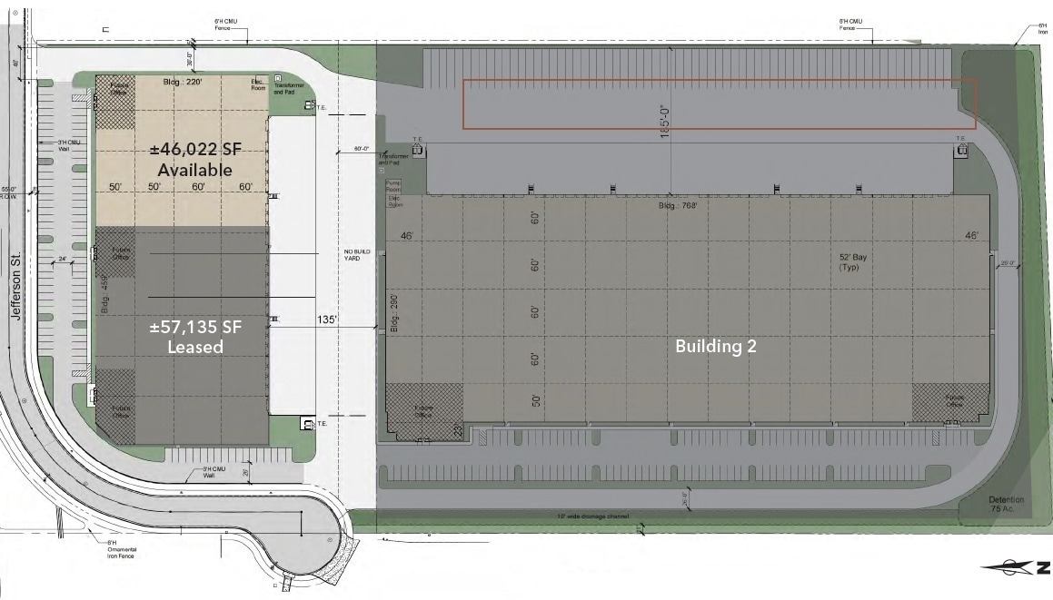 8701 W Jefferson St, Tolleson, AZ for lease Site Plan- Image 1 of 1