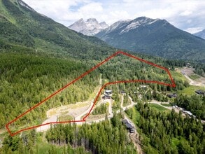500 Burma Rd, Fernie, BC - AERIAL map view - Image1