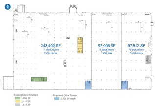100 N Mustang Rd, Yukon, OK for lease Floor Plan- Image 2 of 5
