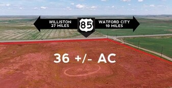 36 AC of Raw Land - Truck Stop