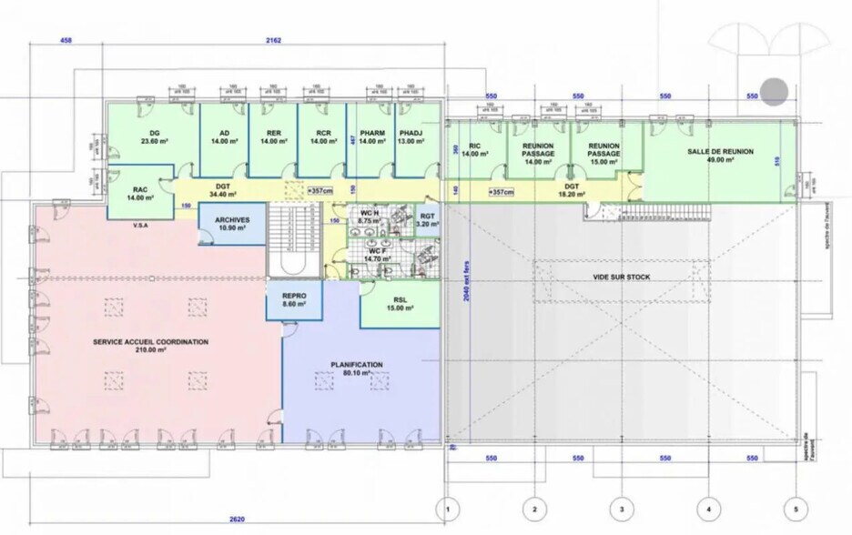 Flex in Saint-Priest for lease - Floor Plan - Image 3 of 3