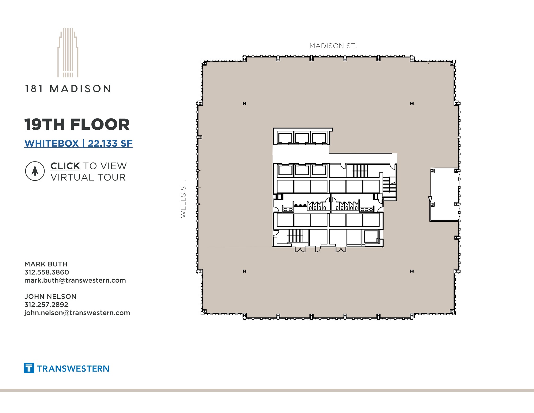 181 W Madison St, Chicago, IL for lease Site Plan- Image 1 of 2