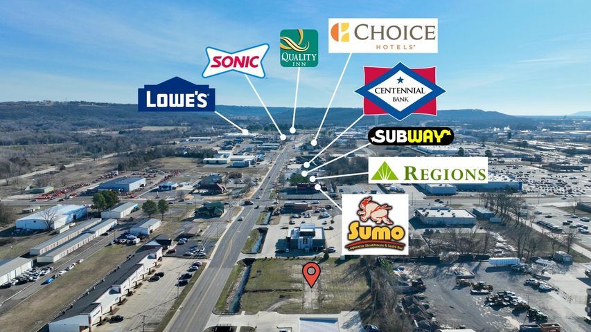 Lot 2-B East Parkway Dr, Russellville, AR for sale - Aerial - Image 2 of 24