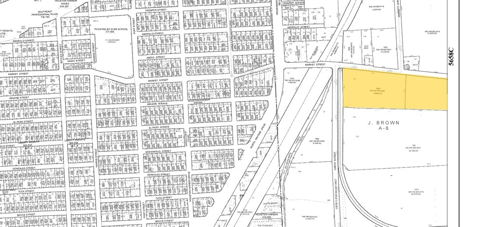 8000 Market St, Houston, TX for lease - Plat Map - Image 3 of 7