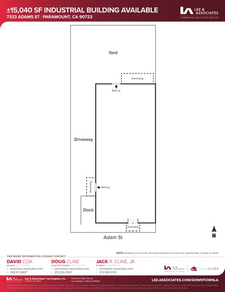 7333 Adams St, Paramount, CA for sale - Site Plan - Image 2 of 2