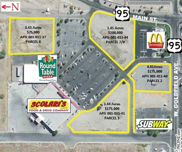 W Goldfield Ave, Yerington, NV for sale - Primary Photo - Image 1 of 1