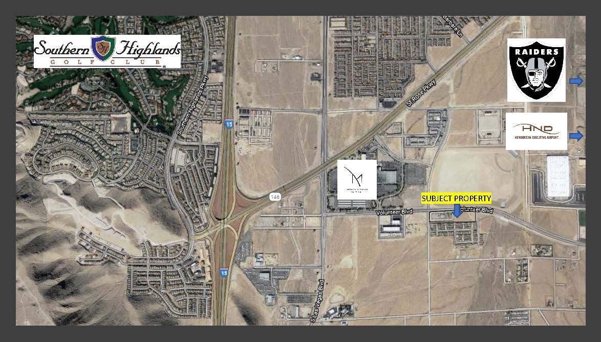 205 Volunteer Blvd, Henderson, NV for sale Aerial- Image 1 of 3