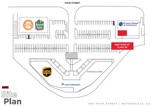 1931 Main St, Watsonville, CA for lease Site Plan- Image 2 of 2
