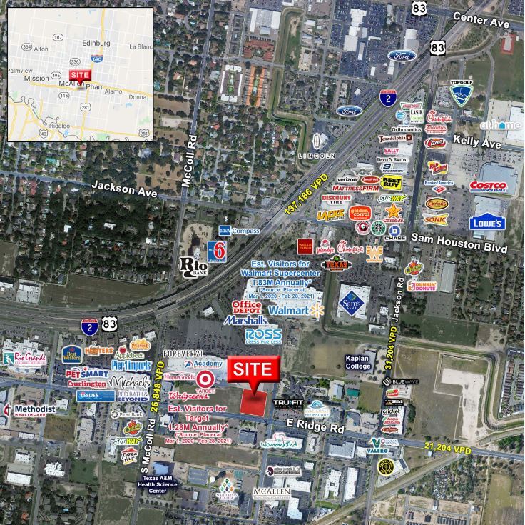 1101 E Ridge Rd, McAllen, TX for sale Building Photo- Image 1 of 1