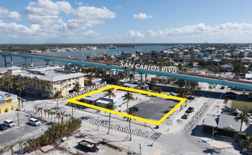 430-440 Old San Carlos Blvd, Fort Myers Beach, Fort Myers Beach, FL - AERIAL  map view - Image1