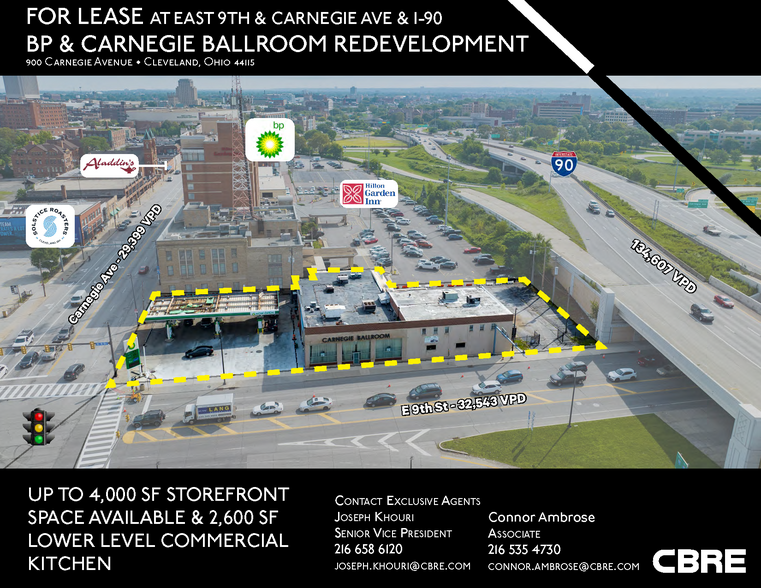 900 Carnegie Ave, Cleveland, OH for lease - Building Photo - Image 1 of 9