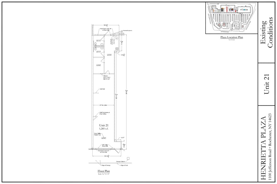 1100 Jefferson Rd, Rochester, NY for lease - Floor Plan - Image 2 of 2