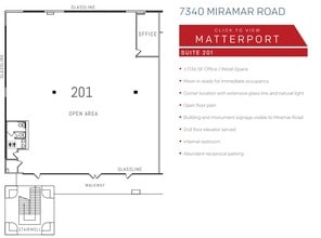 7340-7480 Miramar Rd, San Diego, CA for lease Floor Plan- Image 2 of 2