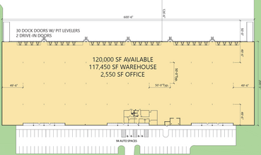 1385 Valentine Industrial Pky, Pendergrass, GA for lease Floor Plan- Image 1 of 1