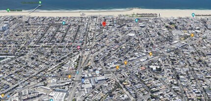 1922 Canal St, Venice, CA - aerial  map view