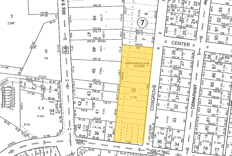 1 Cosgrove Ave, West Haverstraw, NY for sale Plat Map- Image 1 of 1