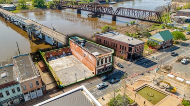 100 S Grand St, Monroe, LA - AERIAL map view - Image1