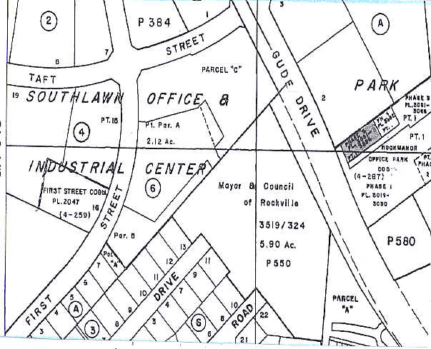 1680 E Gude Dr, Rockville, MD for lease - Plat Map - Image 2 of 7