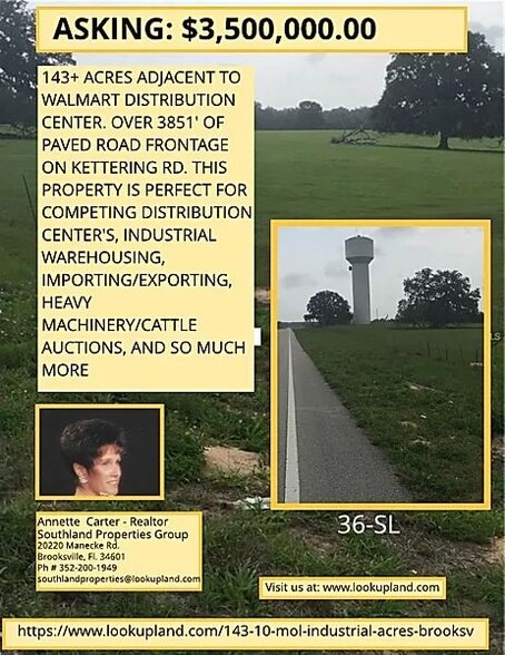 Kettering Rd & Powerline Rd, Brooksville, FL for sale - Building Photo - Image 1 of 1