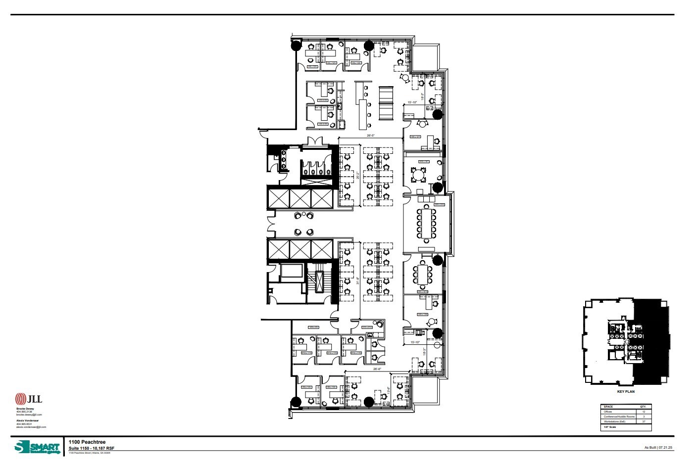 1100 Peachtree St NE, Atlanta, GA for lease Floor Plan- Image 1 of 1