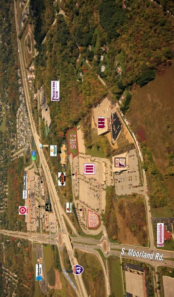 Moorland Rd, New Berlin, WI for sale - Aerial - Image 2 of 4