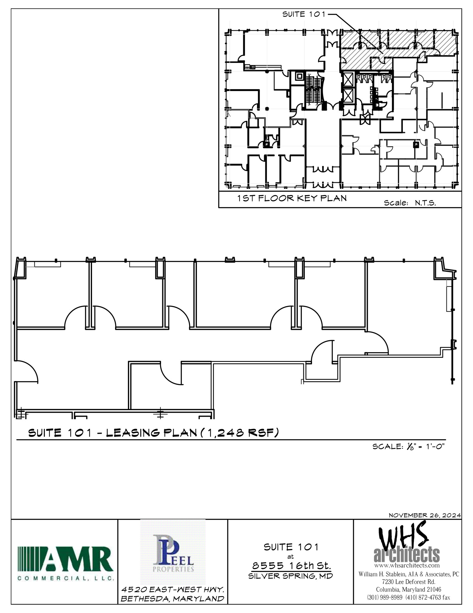 8555 16th St, Silver Spring, MD for lease Site Plan- Image 1 of 1