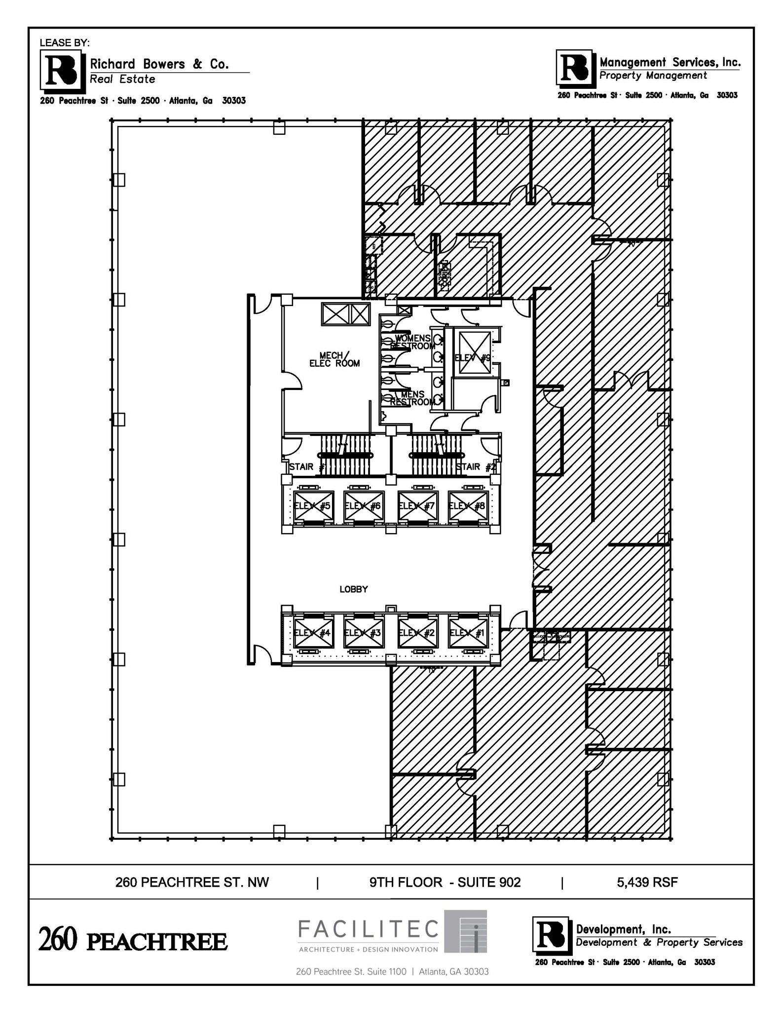 260-270 Peachtree St NW, Atlanta, GA for lease Floor Plan- Image 1 of 14