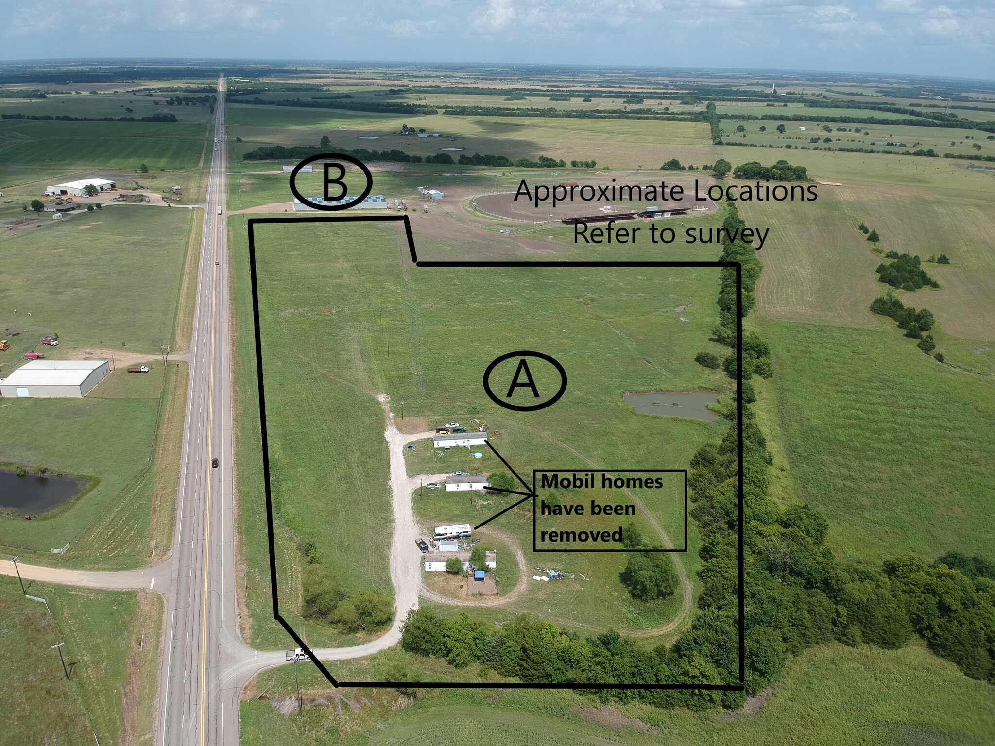 16369A US Highway 82 W, Petty, TX for sale Aerial- Image 1 of 6