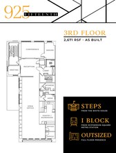 925 15th St NW, Washington, DC for lease Floor Plan- Image 1 of 1