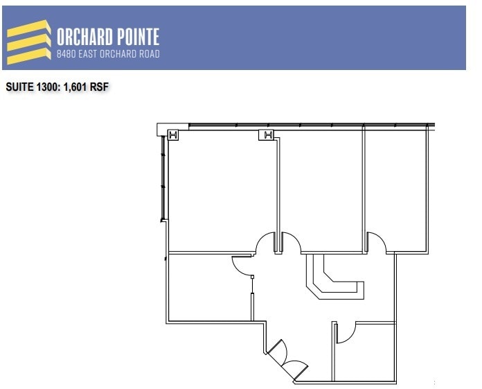 8480 E Orchard Rd, Greenwood Village, CO for lease Floor Plan- Image 1 of 1