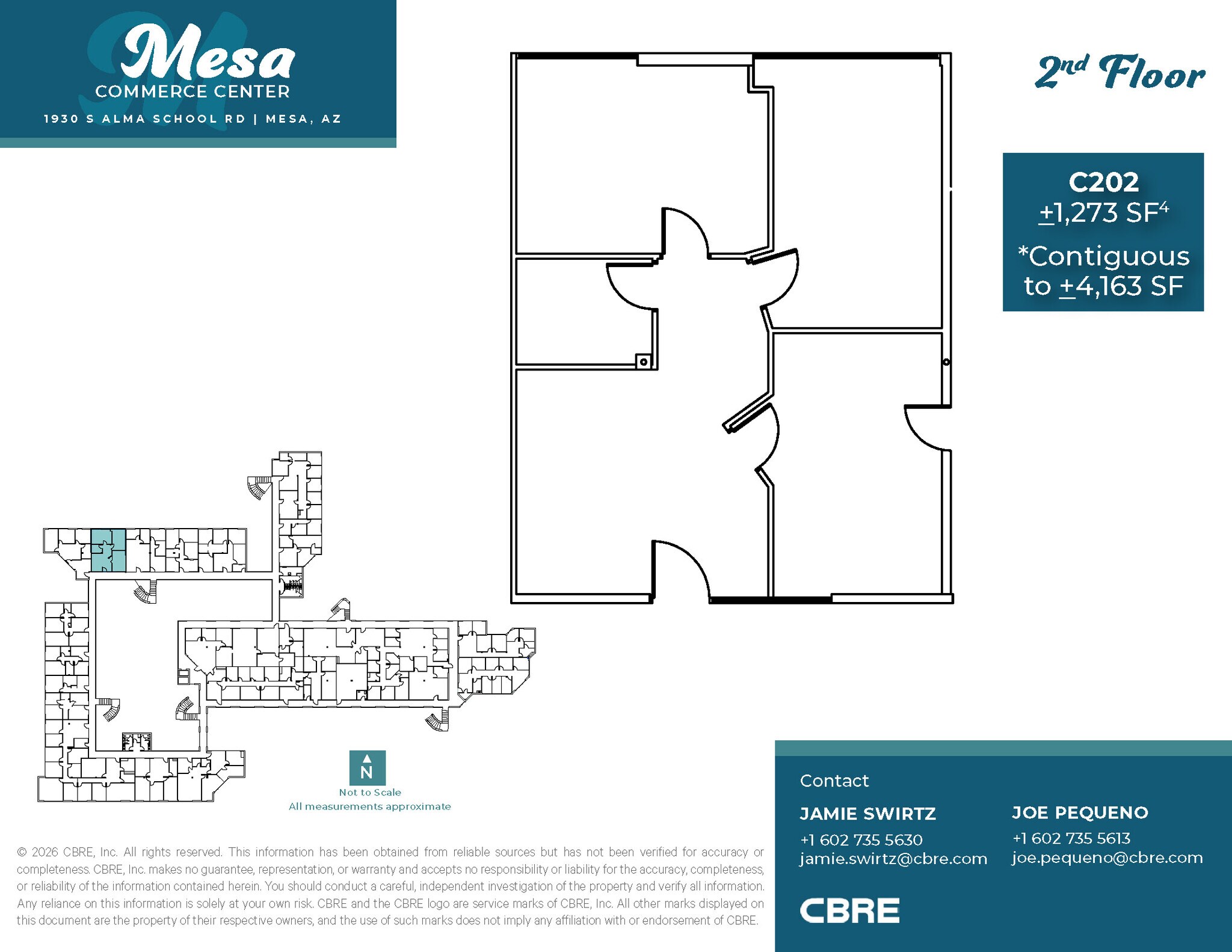 1930 S Alma School Rd, Mesa, AZ for lease Floor Plan- Image 1 of 10