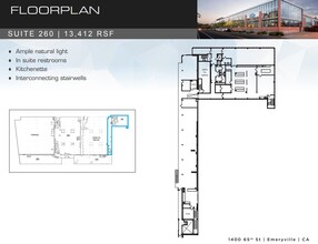 1400 65th St, Emeryville, CA for lease Floor Plan- Image 1 of 1