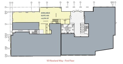 100 Rowland Way, Novato, CA for lease Floor Plan- Image 1 of 1