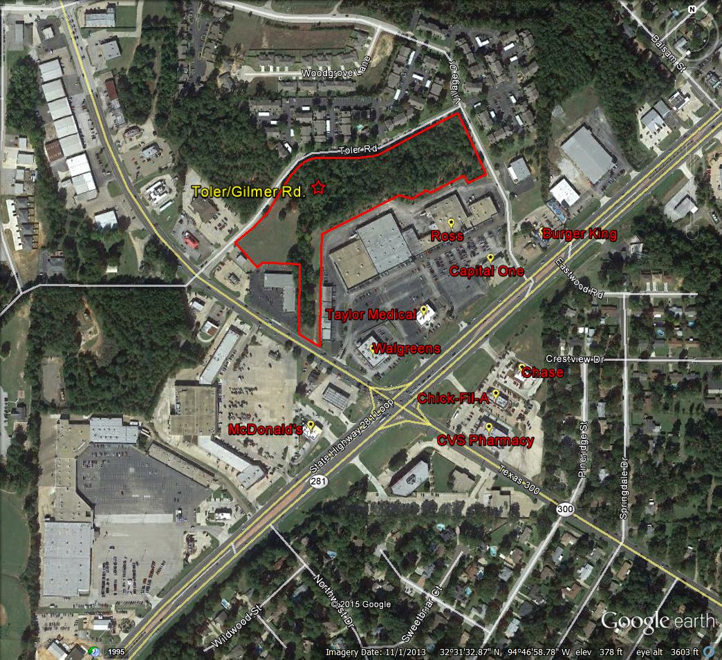 Toler Rd, Longview, TX for sale Building Photo- Image 1 of 1