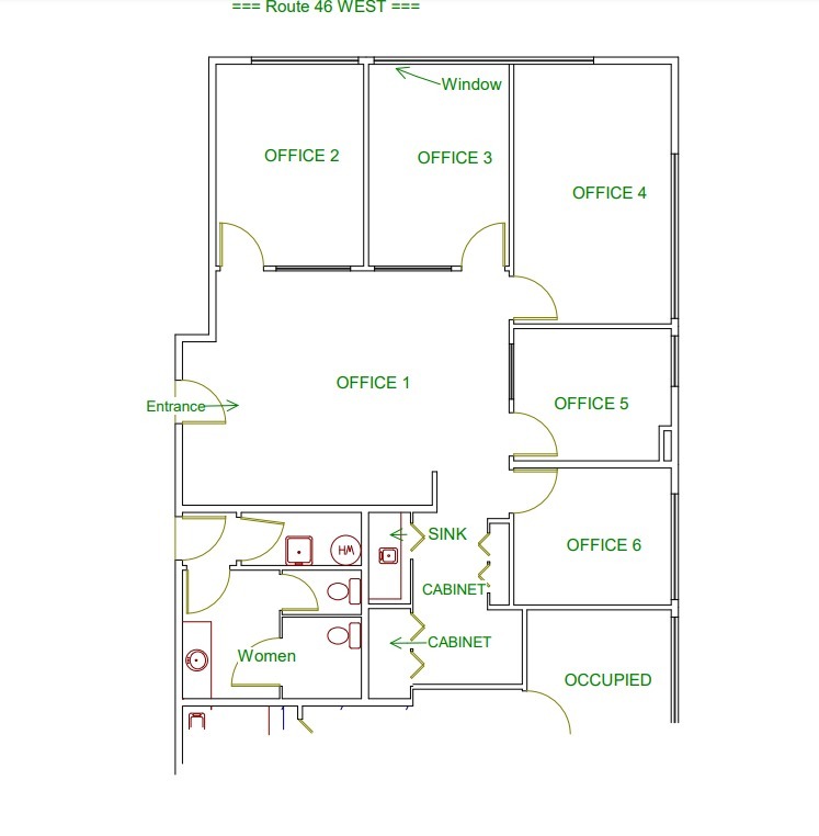 1130 Route 46 West, Parsippany, NJ for lease Floor Plan- Image 1 of 1