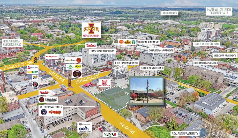 218 Welch Ave, Ames, IA for sale - Building Photo - Image 1 of 4