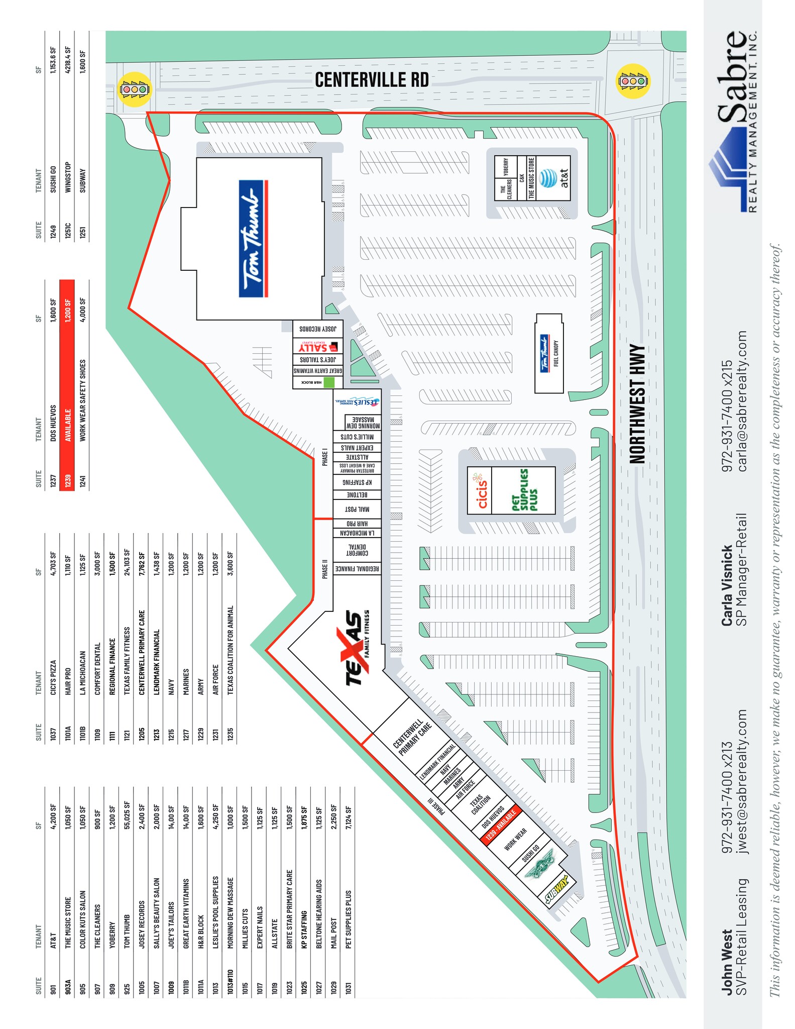 901-1251 Northwest Hwy, Garland, TX for lease Site Plan- Image 1 of 1